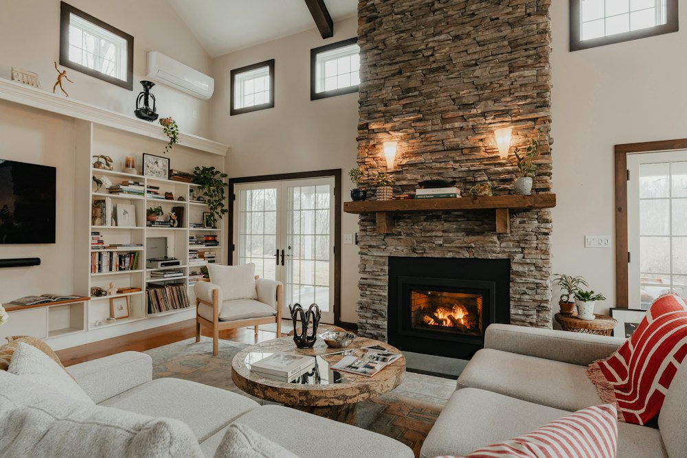 Living room inspiration with considered interior finishes