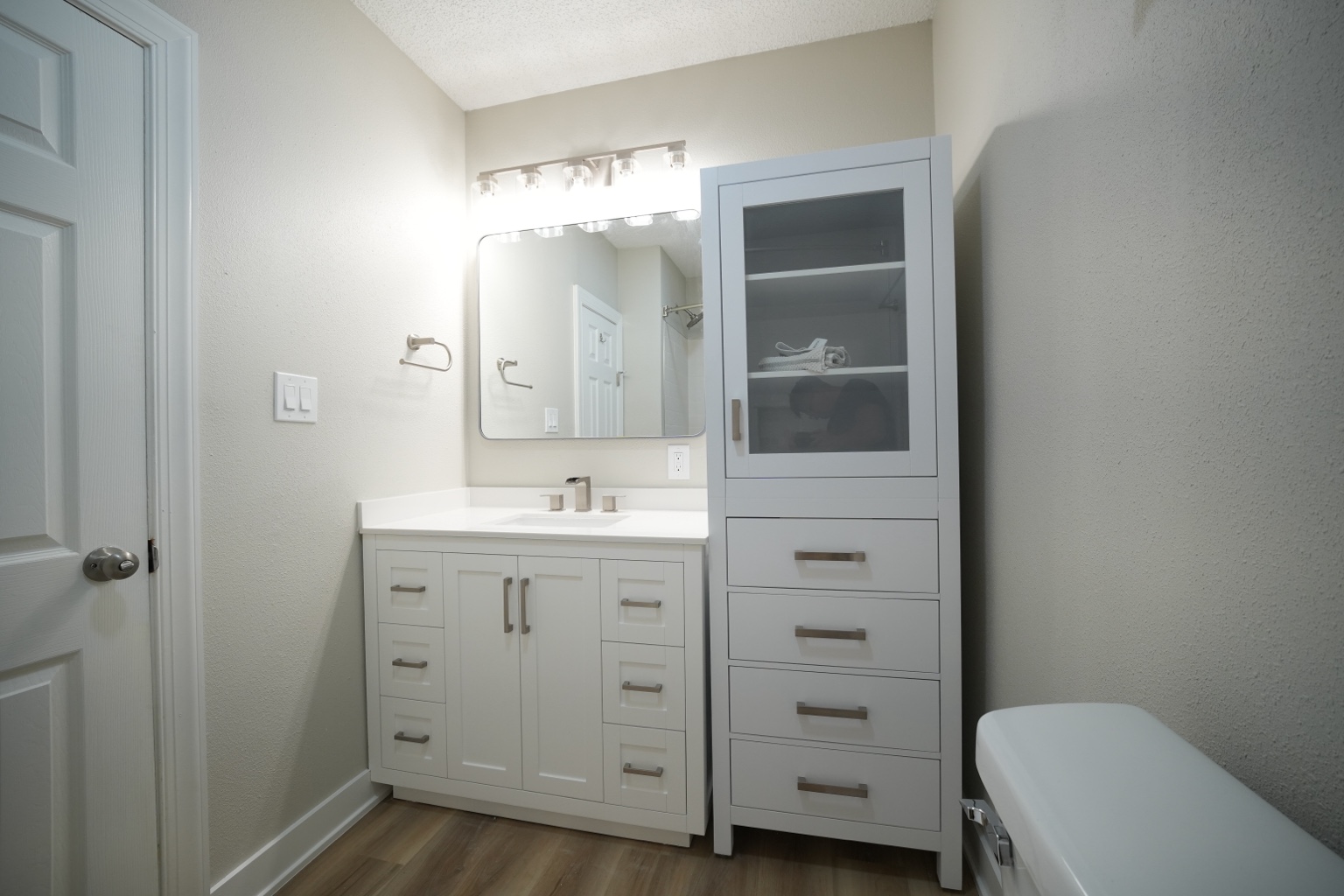 Bathroom renovation completed by HH Home Renovation